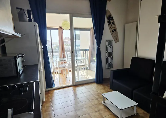 Appartement Cosy Avec Vue Sur La Marina - Residence Parking Prive
